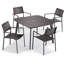 Powder Coated Aluminum Outdoor Dining Table