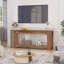 70,9 pouces Long Farmhouse Console en bois Silm