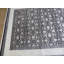 Tapis de zone en laine ivoire/noir 8 pi 1 po x 11 pi 5 po one-of-kind noué la Beane