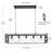 Deyon 5 - Light Kitchen Island Bulb Pendant