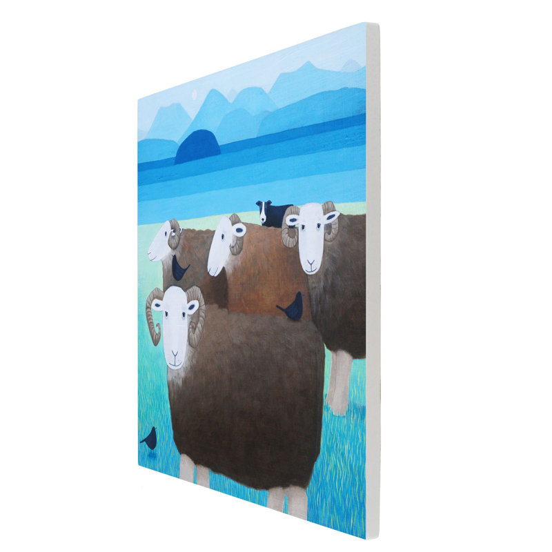 AILSA BLACK Traditional Wall Decor on Ceramic