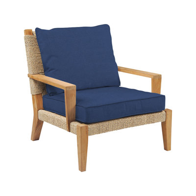 Hadley Outdoor Teak Lounge Chair
