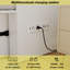 Lit plateforme moderne pliable avec station de charge Murphy