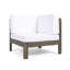 Ensemble de canapé en forme de V 5 pièces Masako - Assise extérieure moderne et confortable de fabrication durable
