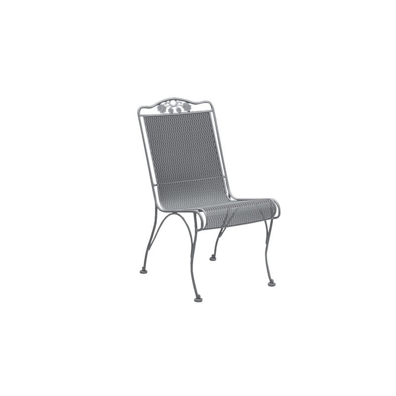 Briarwood Outdoor Dining Side Chair, Chestnut Brown