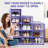 Stackable Shoe Organizers With Flip-Top Lids, Clear Plastic Shoe Storage Bins For Closet Or Under Bed, Ventilated And Durable Design For Easy Access And Space-Saving-1913432534