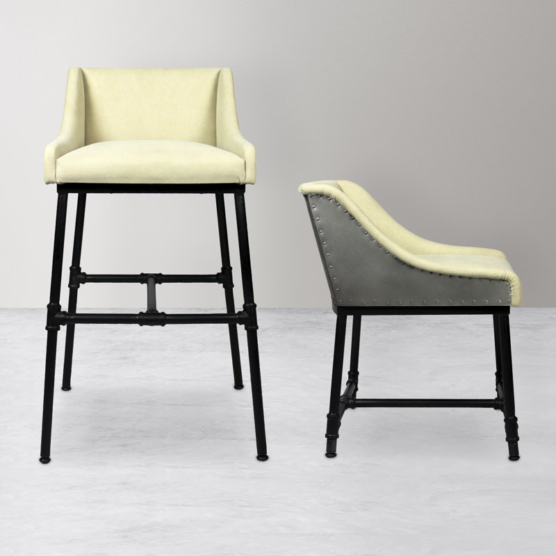 Jillian Adjustable Height Bar Stool