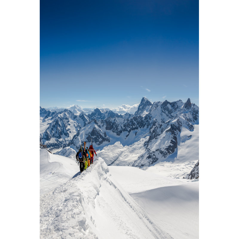 Alpine Climbers by Onfokus, 48" H x 32" W