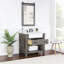 Ensemble de meuble-lavabo simple 36 "avec miroir Villareal-1172314066