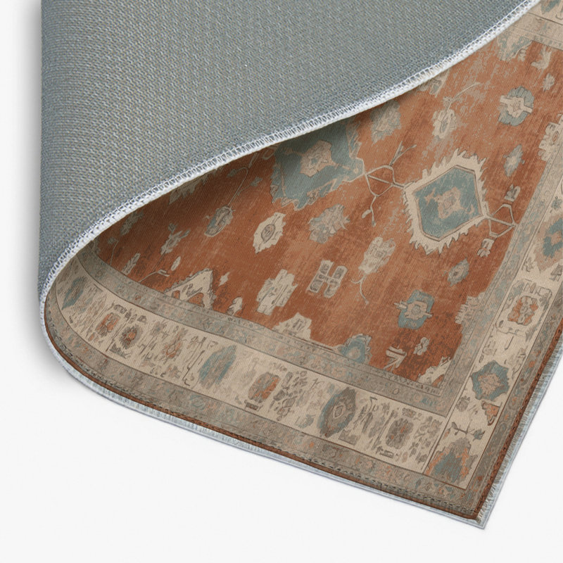 Tapis gris intérieur et extérieur surteint, Rectangulaire 2 pi x 3 pi
