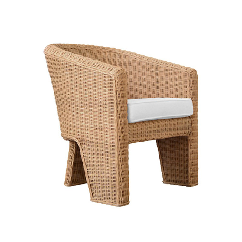 Giza Linen Barrel Chair