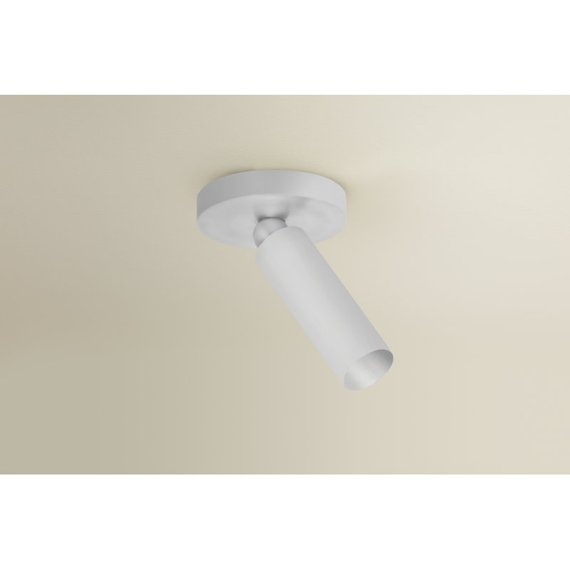 Luxe 1 - Light LED Flush Mount, Marble