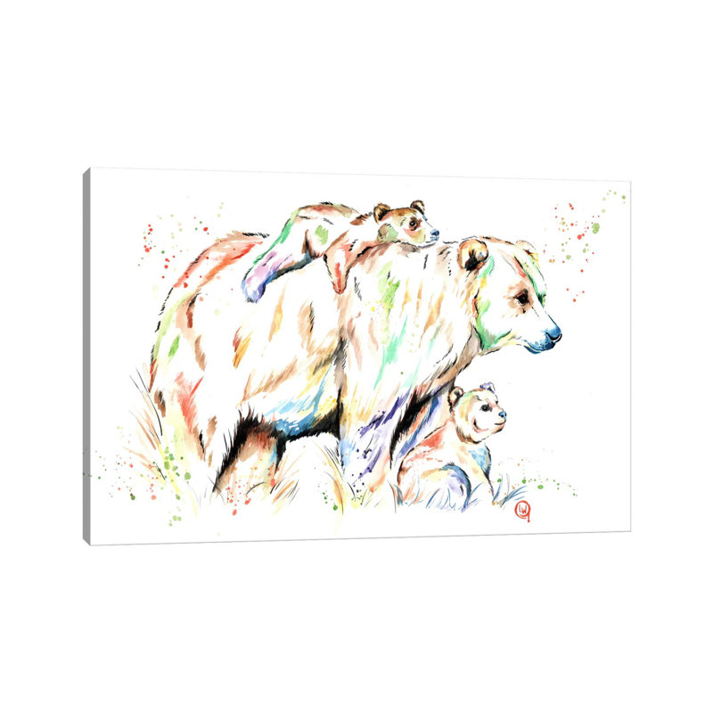 And Then There Were Three by Lisa Whitehouse - Wrapped Canvas Gallery-Wrapped Canvas Giclée, 20.32 cm H x 30.48 cm W