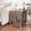 Caisse pour chien en bois manufacturé avec station de charge Feristah-610104761-636729099