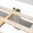 Small Space Bedroom Use: White-Toned Solid Pine Full Size Platform Bed with Integrated Multi-Storage Compartments