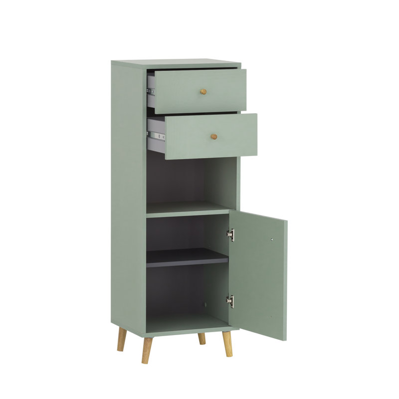40 x 113 cm Trenton Freestanding Bathroom Cabinet, Pistachio