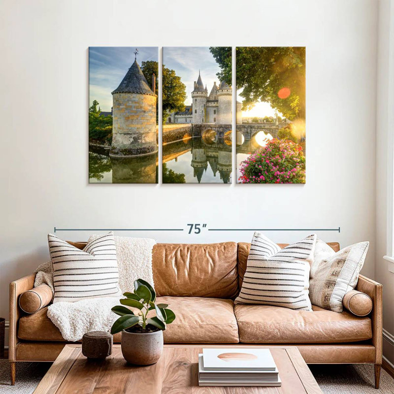 Lilie Stunning French Chateau, 36" H x 57" W