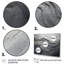 «Gray and White Stone River III - Abstract», reproduction d'art murale-1009637089-1009633557