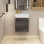 Ensemble de meuble-lavabo simple 18,11 po avec plateau Elish-965870186