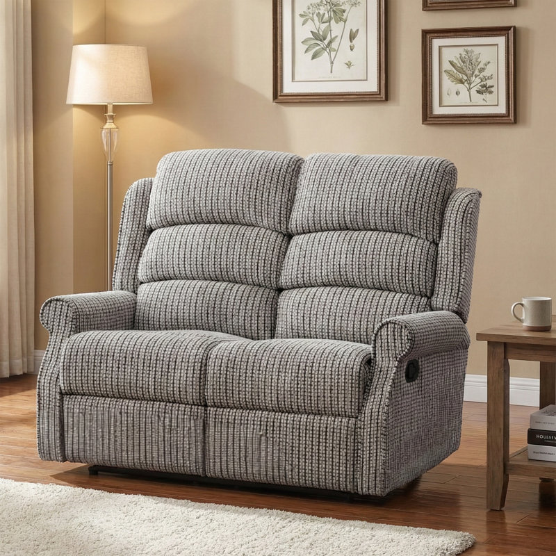 Lainey Reclining Sofa, Latte, 2