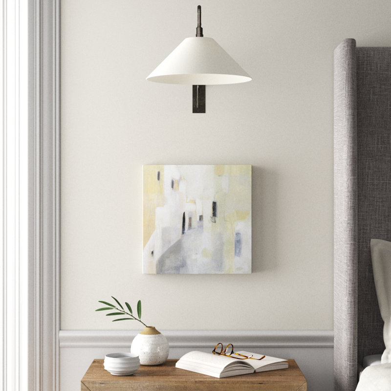Pausa I, peinture sur toile, H 16 po x l 16 po x P 1,5 po, Toile tendue