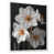 White Floater Framed