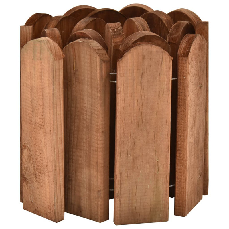 Jeffries Bamboo Lawn Edging, Brown