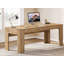 Bureau de direction 63 po, grand bureau d'ordinateur pour le bureau personnel, brun-129186889