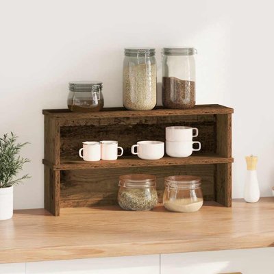 Kitchen Racks Stackable 2 Pcs 15x16 Cm