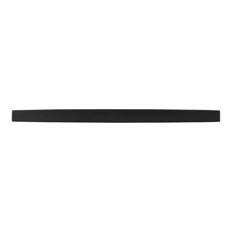 Channel Collection Handle Pull - Cabinet Pull - Contemporary Hardware for Drawers & Cabinets, Matte Black, 6 5/16''