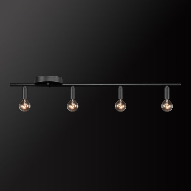 Monroe 28.3'' 4 -Light Track Track Kit with Dimmable