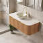 Wall Mounted With Solid Surface Top-1932019094