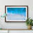 Edge of the Ocean in the Maldives in Abstract - Picture Frame Graphic Art Print-55725611-55725610
