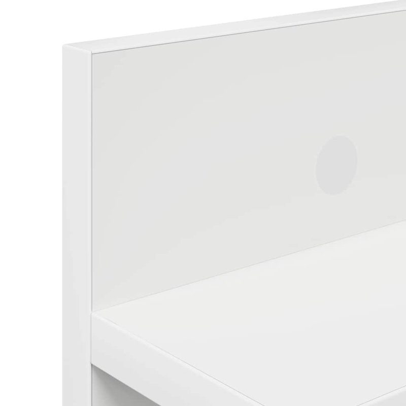 Wall-Mounted Coat Rack 100 X 10.5 X 18 Cm, White