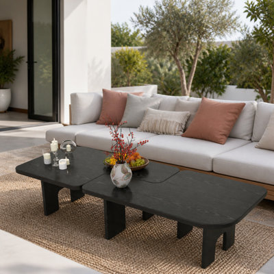 Ensemble de tables basses gigognes Modern Modern