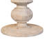 Solid Wood Tray Top Drum End Table