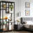 Open Display Rack,Farmhouse Bookshelf,Versatile Storage Bookcase