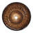 Tempered Glass Circular Vessel Bathroom Sink-147811161