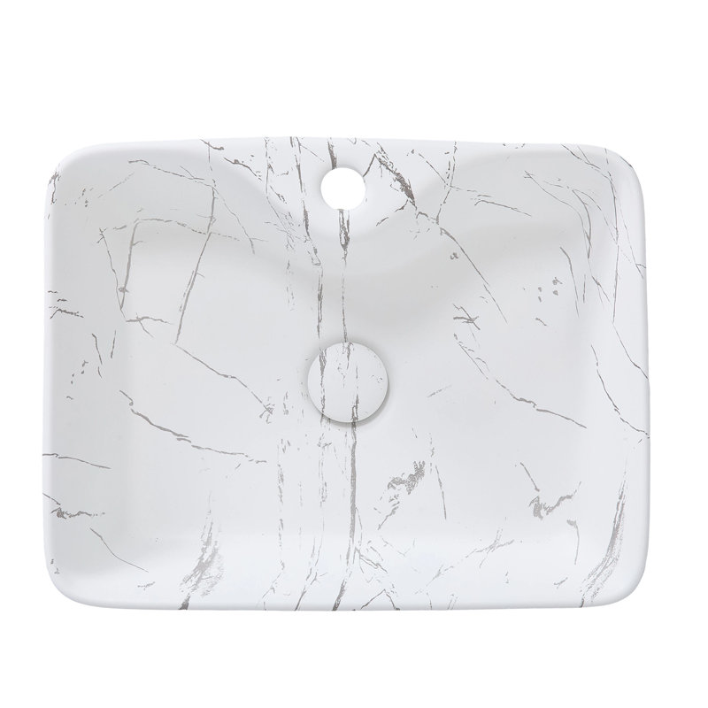 Garden Sanctuary Ceramic；Stainless Steel；PP Sink, 49 mm