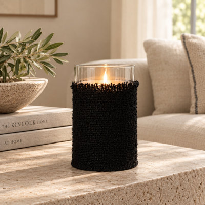 Porte-votive de table en verre Jalin