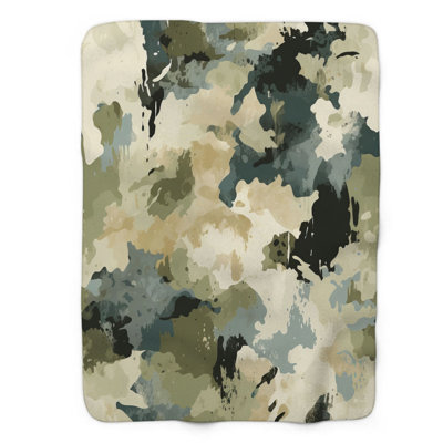 Desert Camo - 1 Piece Premium Blanket