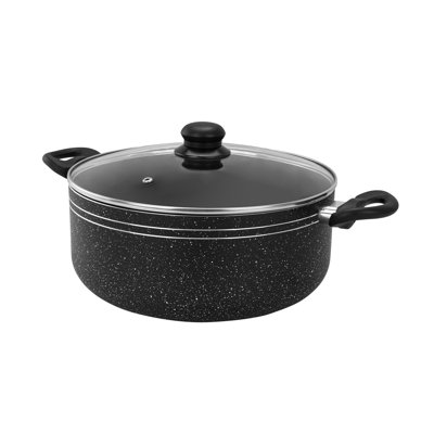 ROYALFORD Non-Stick Aluminum Round Dutch Oven