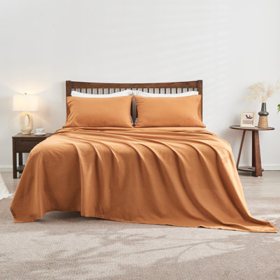 Linen Cotton Flat Sheet