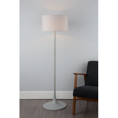Hanah 152cm Grey Traditional Floor Lamp
