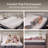 SF Elite Adjustable Bed With 10" Hybrid Mattress Included Massage, Usb, Underbed Light, Wireless Remote & App Control Zero Gravity Bed-101890183