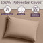 Ensemble de draps en microfibre brossée Series 1200-20058686-20058678