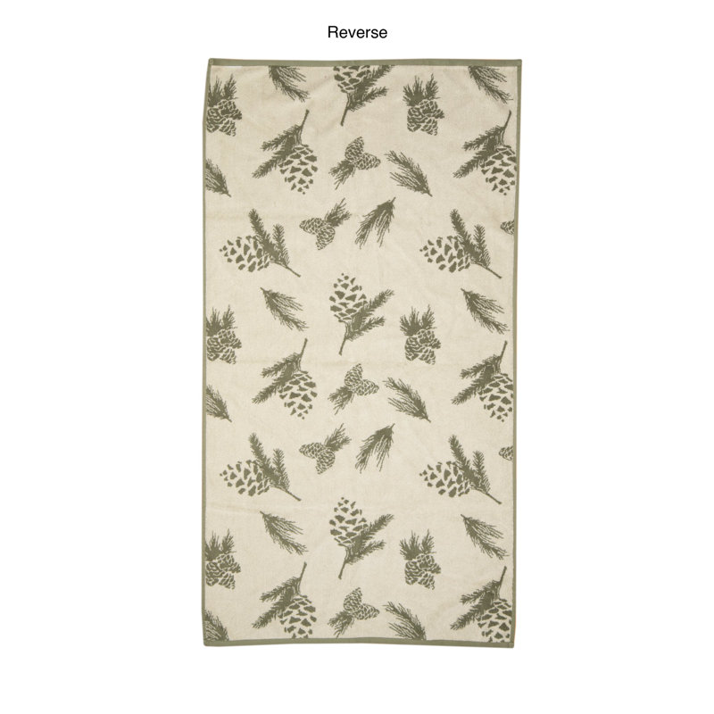 Pinecone Bath Towel