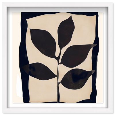 Oliver Gal Transcendent Spaces I Abstract Botanical - Luxury Shadowbox Framed Wall Art