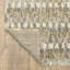 Tapis à poils longs or / gris Ione-581710100