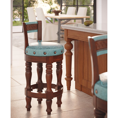 Renee Bar Stool w/Back w/Swivel